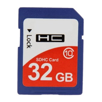 SDHC-minneskort - 32GB