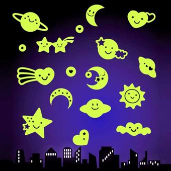 Lysande planeter för rummet