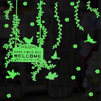 Smarta lysande fåglar