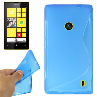 S-Line silikonskydd Lumia 520 (blå)