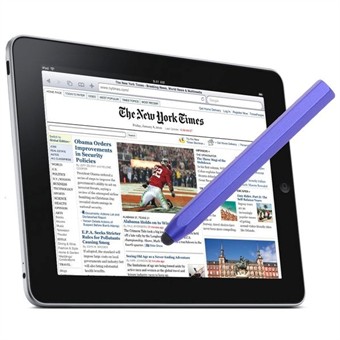 Tab Aluminium Metal Touch Pen (lila)