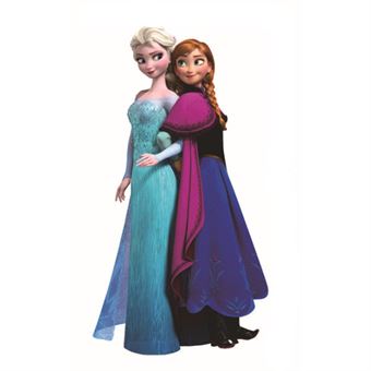 Väggklistermärken - Elsa och Anna