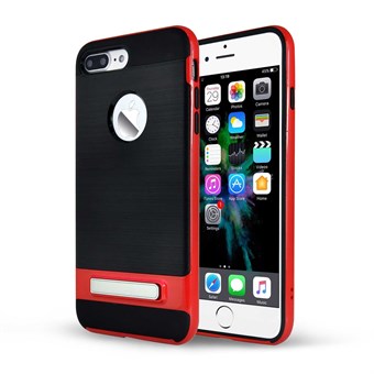 Fiction plastfodral för iPhone 7 Plus / iPhone 8 Plus - Röd