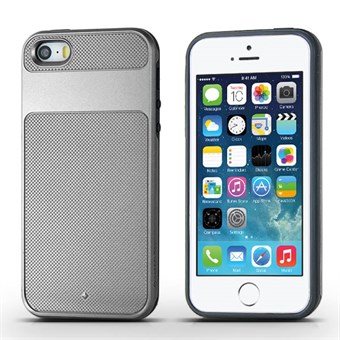 Caseology plast och silikon skal till iPhone 5 / iPhone 5S / iPhone SE 2013 - Grå