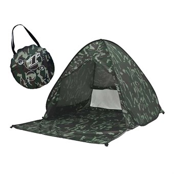  Pop-up tält vattentätt för strand/festival 150 X 165 X 100 cm - Militär