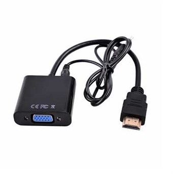 HDMI till VGA-adapter - 1080P w / Minijack-kabel