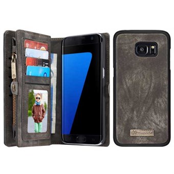 CaseMe Flap Plånbok för Samsung Galaxy S7 Edge - Svart