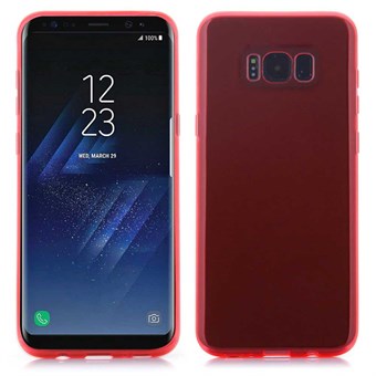 Glory Silikon Skal till Samsung Galaxy S8 - Röd