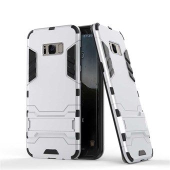 Space Hardcase i plast och TPU för Samsung Galaxy S8- Silver