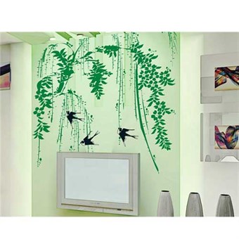 TipTop Wallstickers Swallows & Branches Pattern