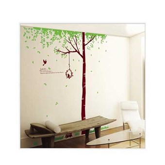TipTop Wallstickers Pretty Tree Removable Room Art Väggmålning