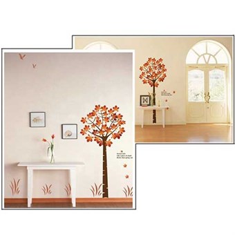 TipTop-väggklistermärken 60 x 90 cm Maple Tree Design