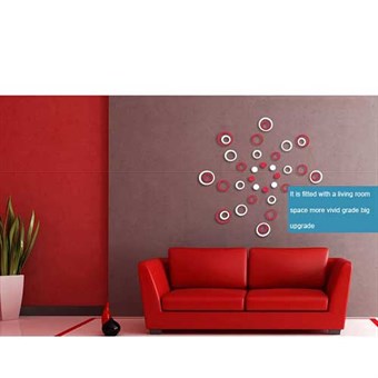 TipTop Wallstickers Decor Wall Decal Stickers 16x16cm (Rosa)