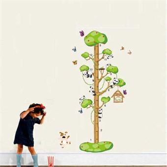 TipTop Wallstickers Green Tree Pattern