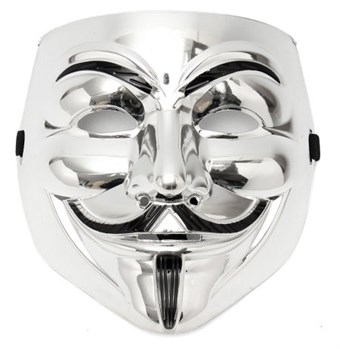 V för Vendetta Mask (Chome Edition)