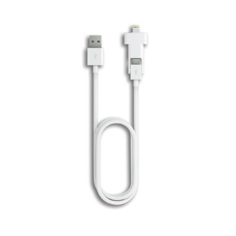 Innergie 2in1 Lightning och Micro USB-kabel - Från Innergie