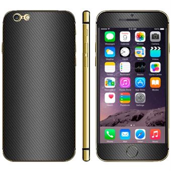 Carbon Sticker iPhone 6 / 6S - Svart