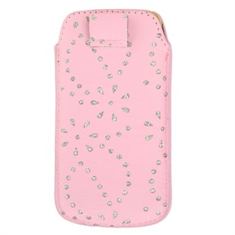 Pull Tab Fodral - Rosa (bling edition) iPhone 5 / iPhone 5S / iPhone SE 2013