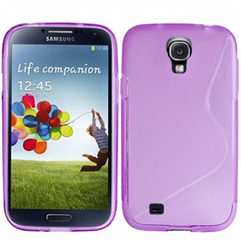 S-Line silikonskal Galaxy S4 (lila)