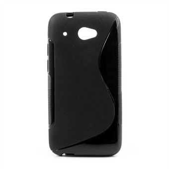 S-Line silikonskydd - HTC 601 Zara (svart)