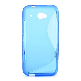 S-Line silikonskydd - HTC 601 Zara (blå)