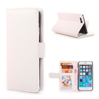 Enkelt iPhone 6 / 6S Läderfodral - vit