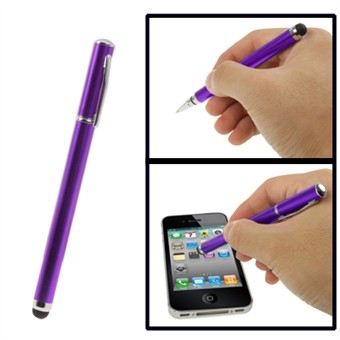 Two in One - Touch & Ball Pen (lila)