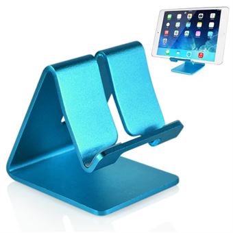 Aluminiumhållare för Smartphone/Surfplatta, Universal - Turkosblå