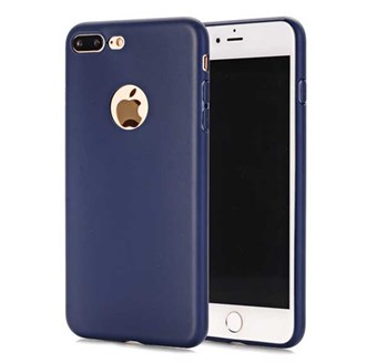 Smal skydd Skydd för iPhone 7 Plus / iPhone 8 Plus - Mörkblå