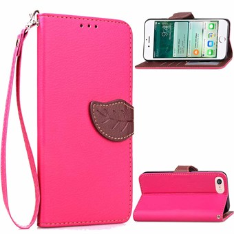 Lucky Leaf Fodral till iPhone 7 / iPhone 8 / iPhone SE 2020/2022 - Magenta