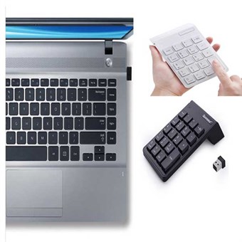 Sunreed® Numeric Wireless Keyboard / USB, Range 10 m - Black