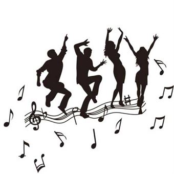 Väggdekor - Känn musiken