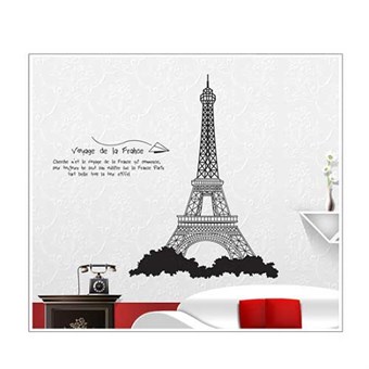 TipTop Wallstickers Eiffeltornmönster