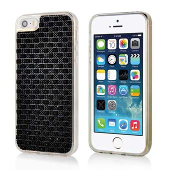 Peak Shield cover gem - iPhone 5 / iPhone 5S / iPhone SE 2013 (svart)