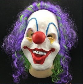 Glad clown mask