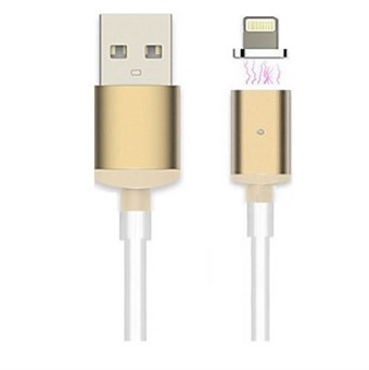 Magnetisk Lightning till USB-kabel för iPhone - Guld