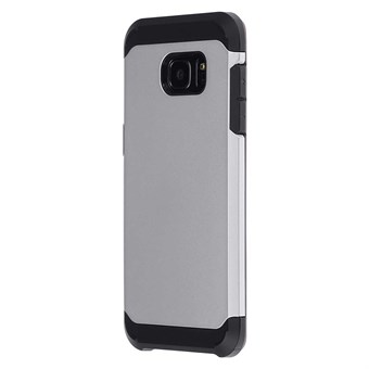 Hårt fodral silikon/plast Samsung Galaxy S7 Edge krom