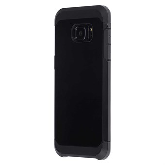 Hårt fodral silikon/plast Samsung Galaxy S7 Edge svart