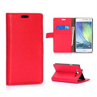 Enkel A5-plånbok - röd