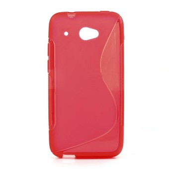 S-Line silikonskydd - HTC 601 Zara (röd)