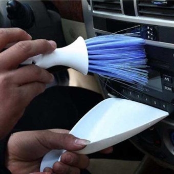 Praktisk kvast med sopbricka