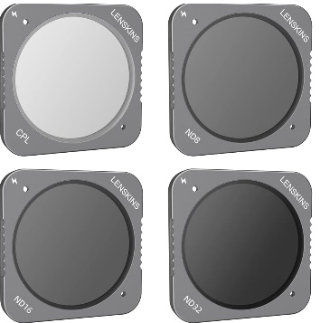 DJI Osmo Action Filter och Linser