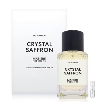 Matiere Premiere Crystal Saffron - Eau de Parfum - Doftprov - 2 ml