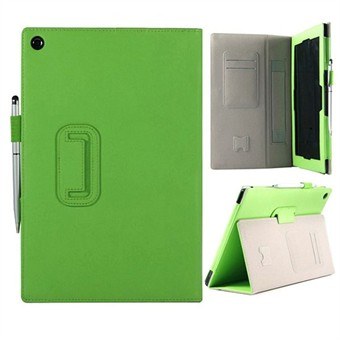Sony Xperia Tab Z fodral inkl. Pekpenna (grön)