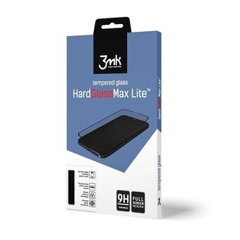 3MK HG Max Lite iPhone Xs svart svart