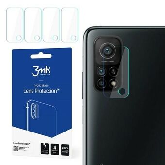 3MK Lens Protect Xiaomi Mi 10T 5G / Mi 10T Pro 5G Kameralinsskydd 4 st.