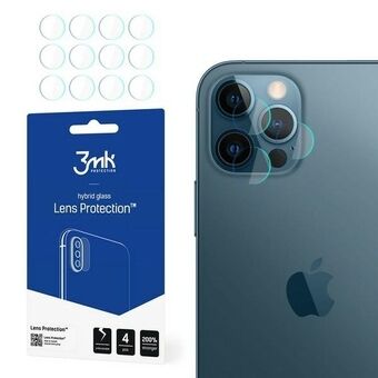 3MK Lens Protect iPhone 12 Pro Skydd för kameraobjektivet 4 st.