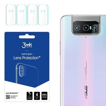 3MK Lens Protect Asus Zenfone 7 Pro Kameralinsskydd 4 st