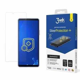 3MK Silver Protect + Sony Xperia 10 III 5G våtmonterad antimikrobiell film
