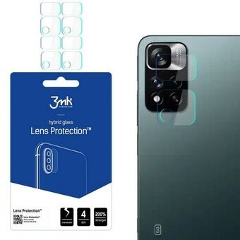 3MK Lens Protect Xiaomi Redmi Note 11 Pro 5G Kameralinsskydd 4 st.